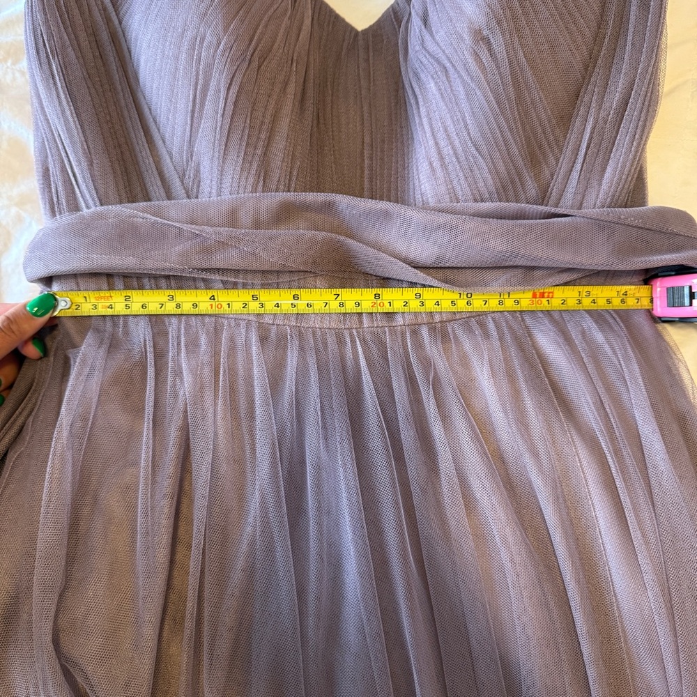 CLEAR OUT PRICE! Revelry Rosalie Tulle Convertible Dress, Wisteria - 12 - Picture 10 of 11